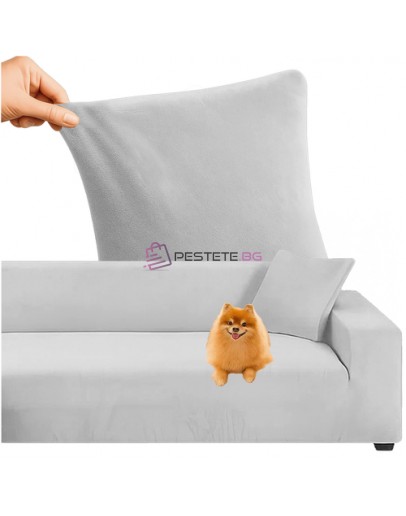 Калъф диван еластичен кадифе 145 - 185см